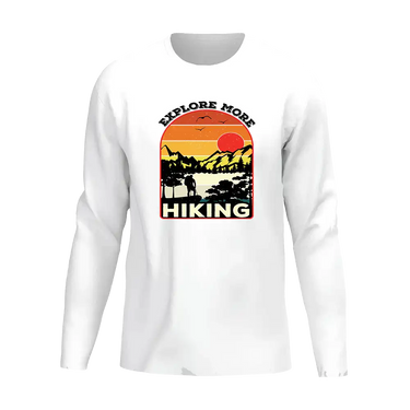 Explore More Hiking Men Long Sleeve Shirt